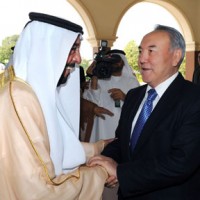 В Шымкенте Нурсултан Назарбаев встретился с шейхом ОАЭ