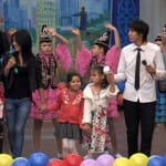 Концерт и подарки от социального фонда корпорации «Омир-Вита»