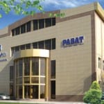 На свой первый день рождения приглашает читателей «Онтустик Рабат» Здание медиахолдинга Отырар (OTYRAR)