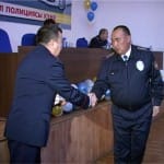 Профессиональный праздник отметили дорожные полицейские