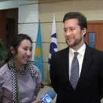 В гостях у «Отырар-TV» — руководитель отдела по вопросам прессы, культуры и образования Генконсульства США