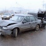 5 автомобилей столкнулись на Ташкентской трассе. Обошлось без жертв Этот участок дороги покрыт льдом