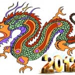 Как встречать новый 2012 год Дракона Рисунок с сайта artshop-rus.com