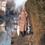 Бесхозная дорога на Кайнар булаке превратилась в реку. Жители возмущены