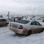 На шымкентских дорогах хаос и масса аварий. Снег вновь стал неожиданностью