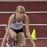 В новом легкоатлетическом манеже впервые прошли соревнования Легкоатлеты соревновались в 12 дисциплинах