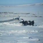 В Байдибекском районе ЮКО из снежного плена спасли беременную женщину В снежном плену оказались десятки южан