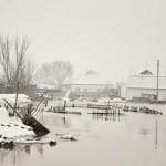 В Сузакском районе наводнение