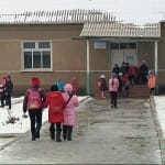 Ученики школы №91 сайрамского района занимаются в экстремальных условиях