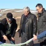 Пострадавшие от паводков районы ЮКО посетил министр ЧС