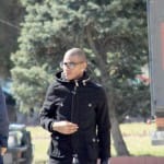 Продюсер умершего певца Eminencia Clasica просит не обливать его грязью Бладимир Кабрера перед концертом в Шымкенте. Фото Иззата Ташова