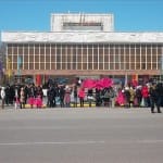 На площади Аль-фараби прошла генеральная репетиция Наурыза