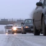 Для автомобилистов Шымкента утренний гололёд стал неожиданностью