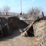 Мост, разрушенный паводковыми водами в п.Жанаталап восстанавливать не будут