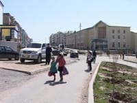 Жители мкр «Нурсат» каждый день «путешествуют» по Европе мкр "Нурсат"