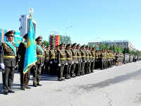 Патриотическая акция «Конституции верны» стартовала в Вооруженных силах РК
