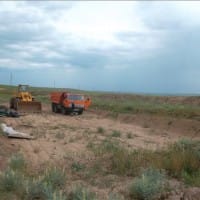 Завод находится на расстоянии 15 км от города