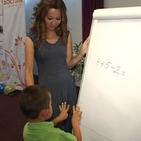 Благодаря курсам за год эти ребята неплохо подготовились к школе.