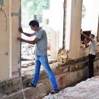 У строителей еще море работы