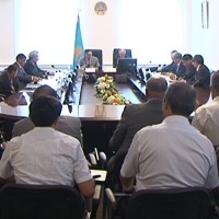 Умирзак Шукеев и Аскар Мырзахметов