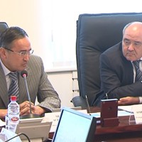 Умирзак Шукеев и Аскар Мырзахметов