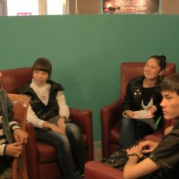 Молодежь активно принимала участие в обсуждениях