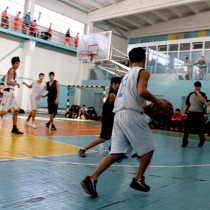 Отличную тактику показали южно-казахстанские баскетболисты