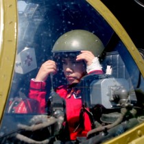 «Железные крылья» жизни: ценность профессии пилота ...или почувствовать себя пилотом боевого вертолета МИ-24 и сфотографироваться на память.