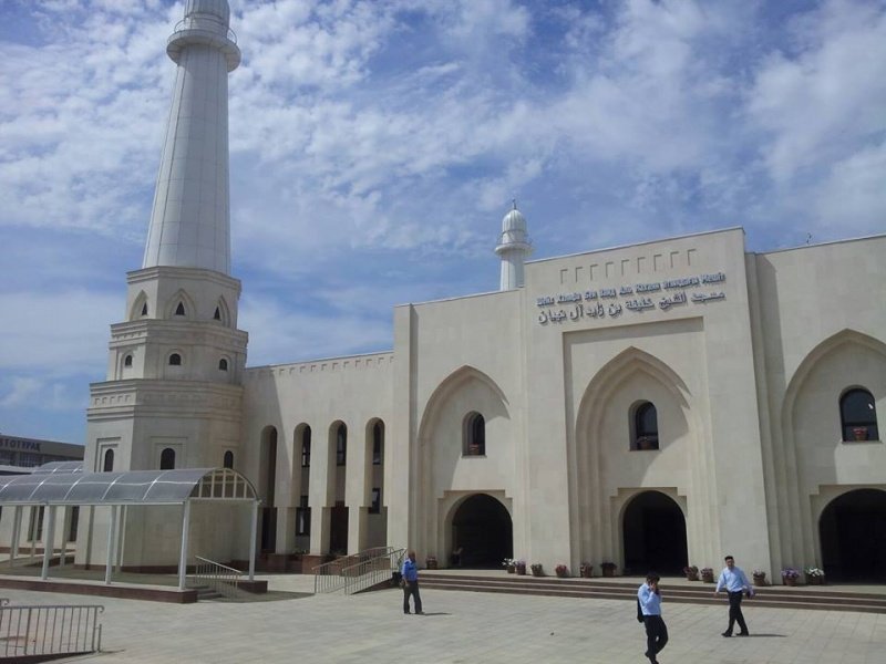 Открытие новой мечети в Шымкенте