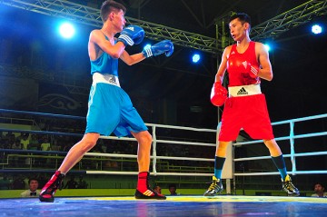 Второй день кубка казахстанской федерации бокса среди взрослых