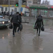 Аким Шымкента ответил на вопрос об ирригационной системе города Потоп в Шымкенте из-за дождя
