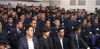 Республиканский слет молодых полицейских прошел в Шымкенте