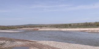 Река Боралдай не затопит дома, заявляет ДЧС ЮКО Река вышла из берегов после обильных дождей