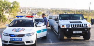 Автомобили с выпускниками создавали аварийную ситуацию на дорогах Шымкента