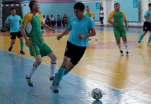 Команда ДКНБ по ЮКО заняла первое место в мини-футболе