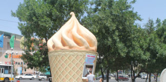 Шымкент креативит Будка-мороженое