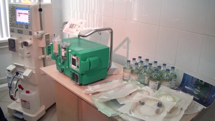 Управление здравоохранения установило оборудование экстракорпорального лечения МАРС-терапия в БСМП