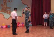 День казахстанской полиции отметили в учебном центре МВД