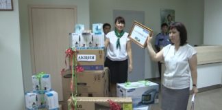 Клиенты отделения Темирлан АО «Сбербанк» отправятся отдыхать в Турцию Во время лотерей разыгрывали многочисленные ценные подарки