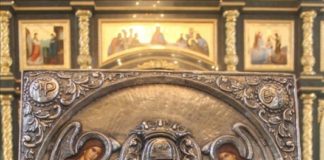 В Шымкент привезли серебряную икону Божией Матери