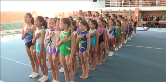 Первенство по спортивной гимнастике проходит в Шымкенте Открытие первенства СДЮСШОР по спортивной гимнастики