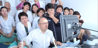 Мастер-класс на новом УЗИ-аппарате провели в Шымкенте