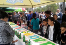 В Шымкенте приготовили торт-«кандидат» в казахстанскую книгу рекордов Гиннесса В Шымкенте приготовили торт претендующий на участие в Казахстанской книге рекордов Гинесса