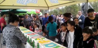 В Шымкенте приготовили торт-«кандидат» в казахстанскую книгу рекордов Гиннесса В Шымкенте приготовили торт претендующий на участие в Казахстанской книге рекордов Гинесса