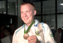 В аэропорту Шымкента встретили бронзового призера Азиады