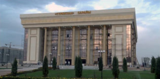 В Шымкенте завершается строительство административно-делового центра Дворец культуры "Туркестан" в новом центре Шымкента