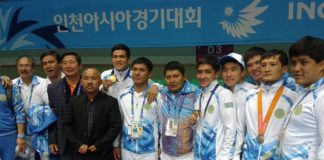 Шымкент встречает своих чемпионов с Азиатских игр