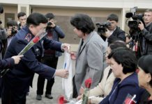 МВД РК наградило семьи погибших полицейских ЮКО