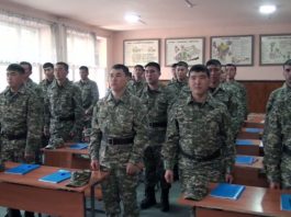 Обучение в военно-технической школе министерства обороны РК