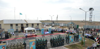 Новая погранзастава открылась в ЮКО